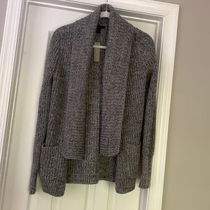 J. crew shawl collar open front cardigan